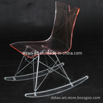 Acrylic Rocking Chair (AC046)